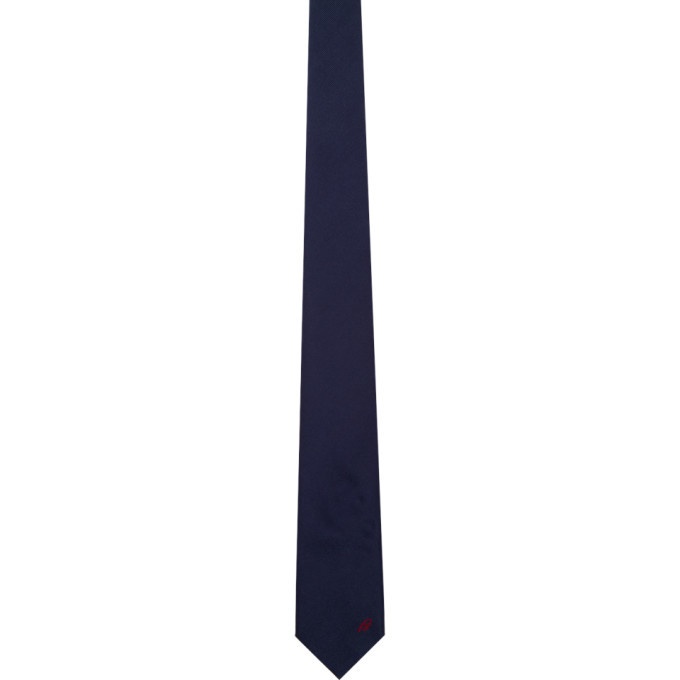 Photo: Brioni Navy Silk Standard Tie