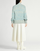 Roberto Collina Womens Turtleneck Sky in Blue
