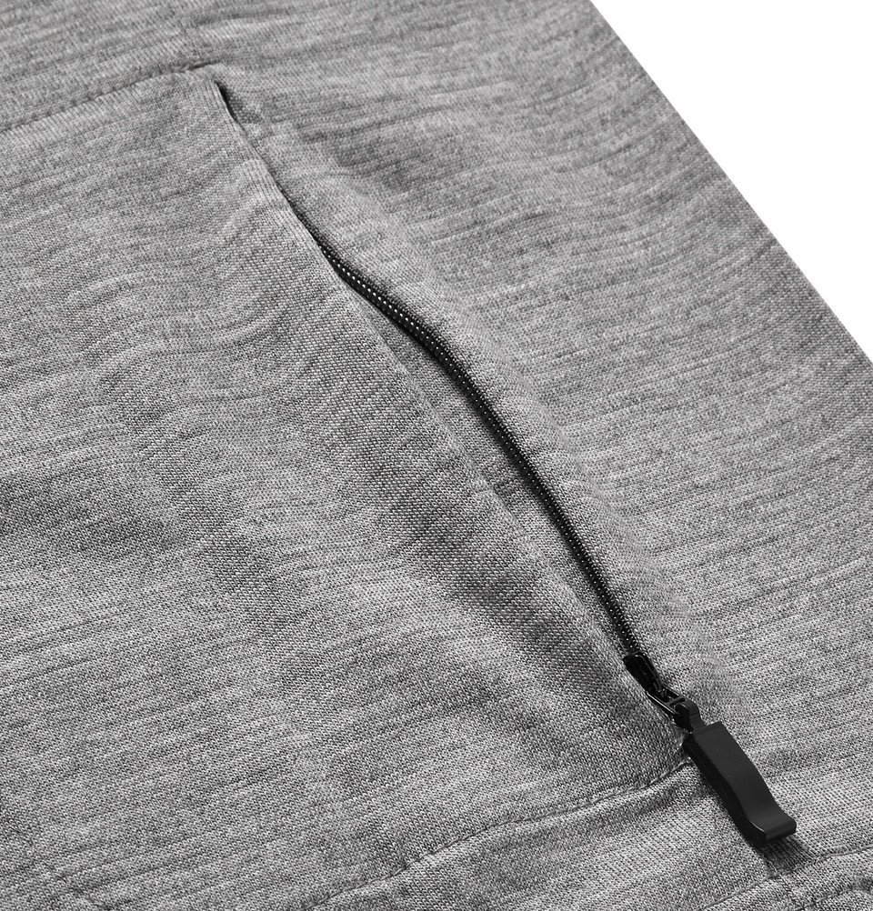 Z Zegna - Slim-Fit TECHMERINO Wool T-Shirt - Men - Gray