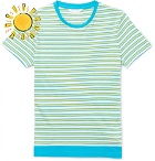 Orlebar Brown - Boys Age 4 - 12 Jimmy Striped Cotton and Linen-Blend T-Shirt - Men - Blue
