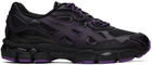 NEEDLES Black & Purple ASICS Edition GEL-NYC Sneakers