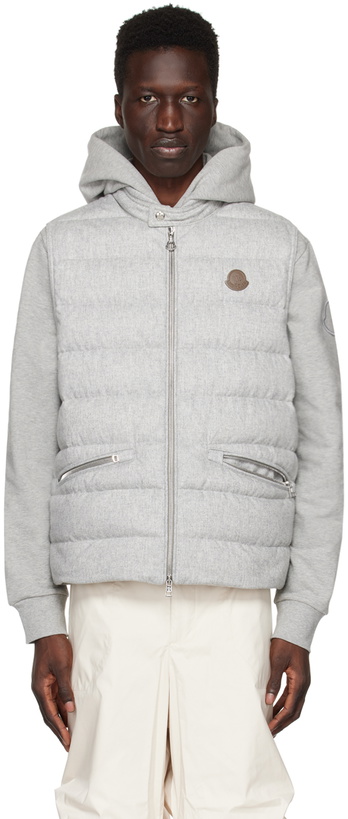 Photo: Moncler Gray Gallienne Down Vest