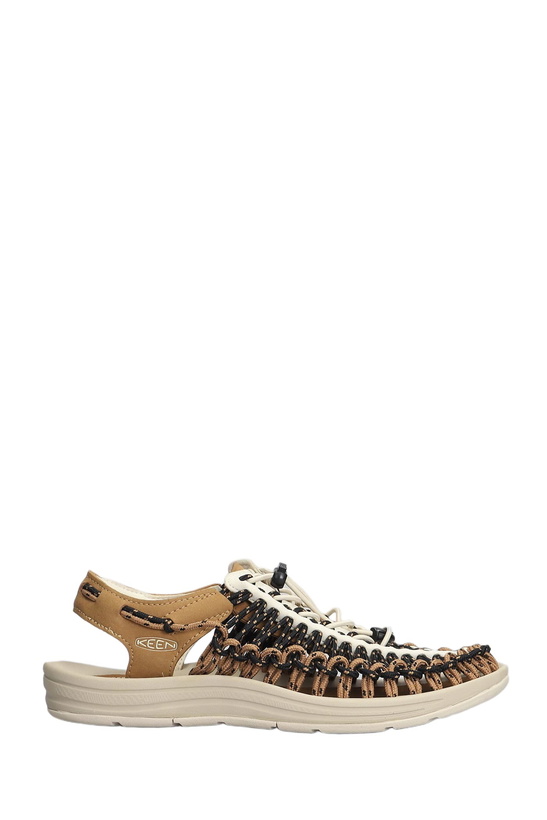Photo: Keen Uneek M Sandals In Brown Suede And Fabric