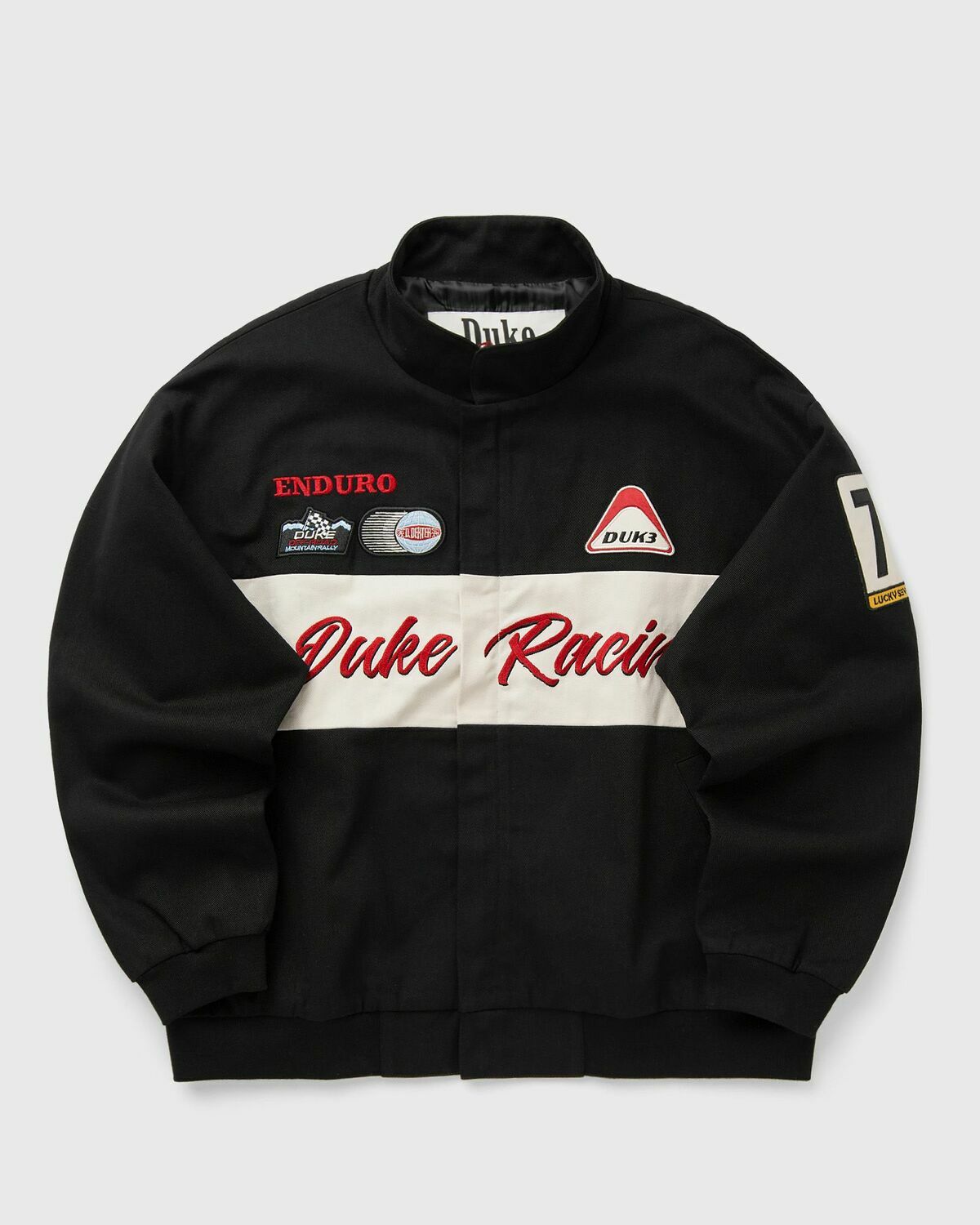 Duke & Dexter DR1 World Championship Jacket Black Mens Bomber Jacket