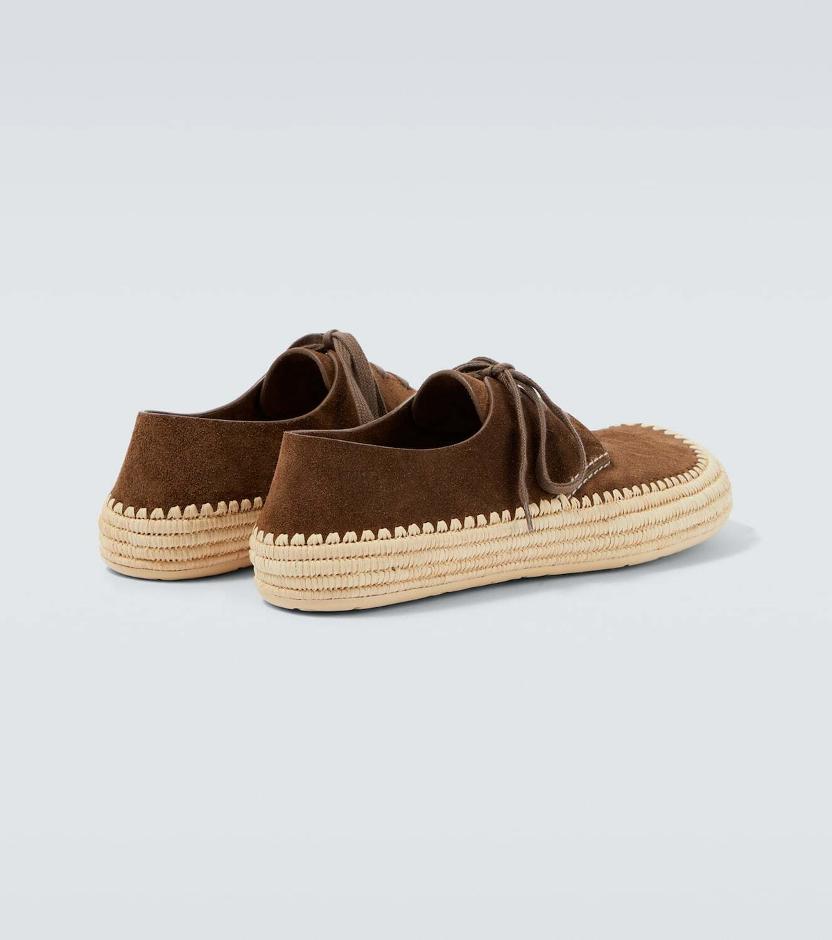 Loewe Rio suede lace-up shoes