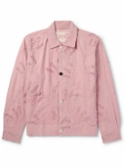 Kardo - Embellished Cotton and Linen-Blend Jacket - Pink