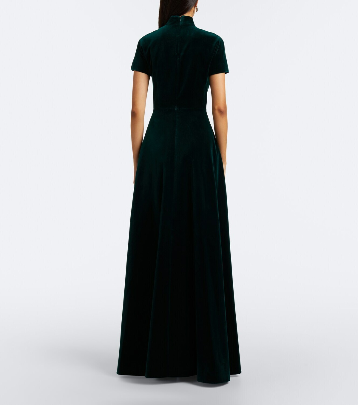Emilia Wickstead Malinda cotton velvet gown