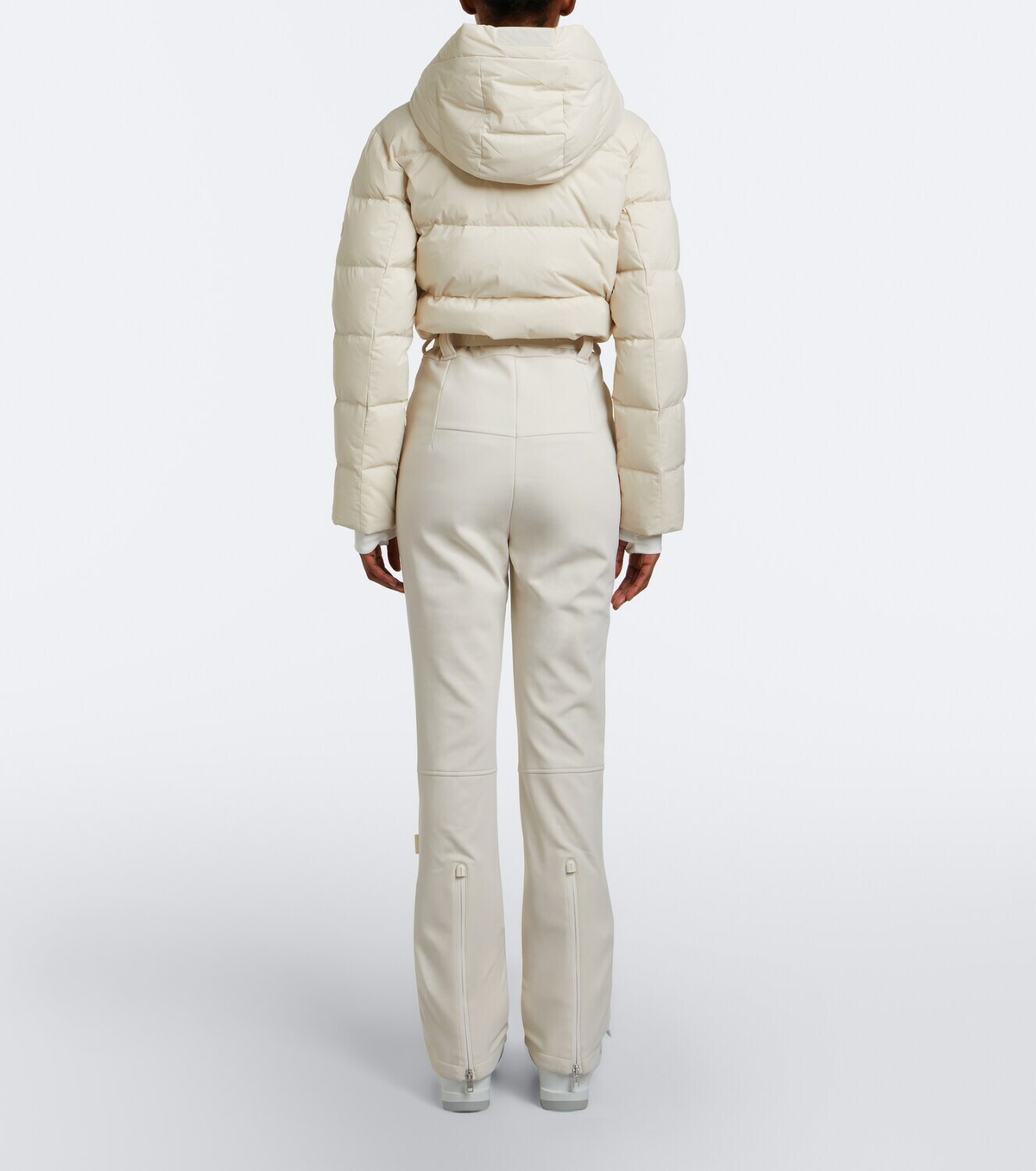 Yves Salomon Hooded down ski suit