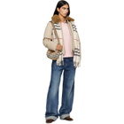 Burberry Beige Horseshoe Crossbody Bag