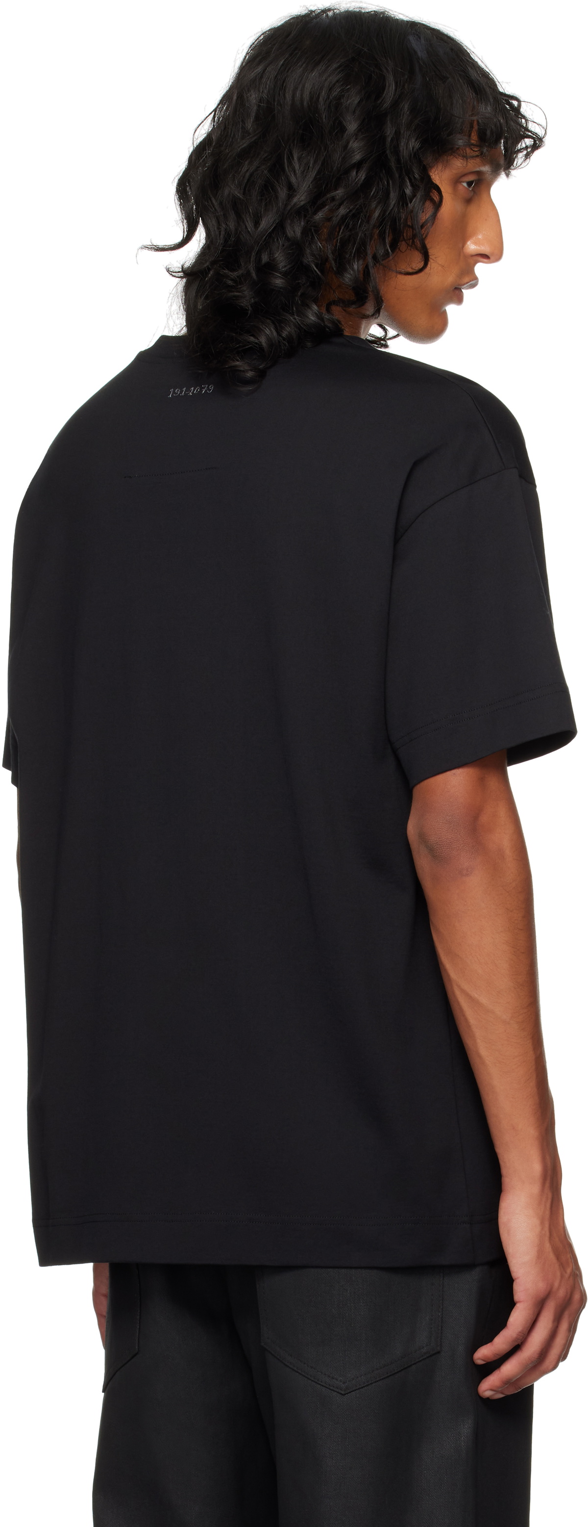 Givenchy Black Embroidered Chandelier & Pearls T-shirt Givenchy