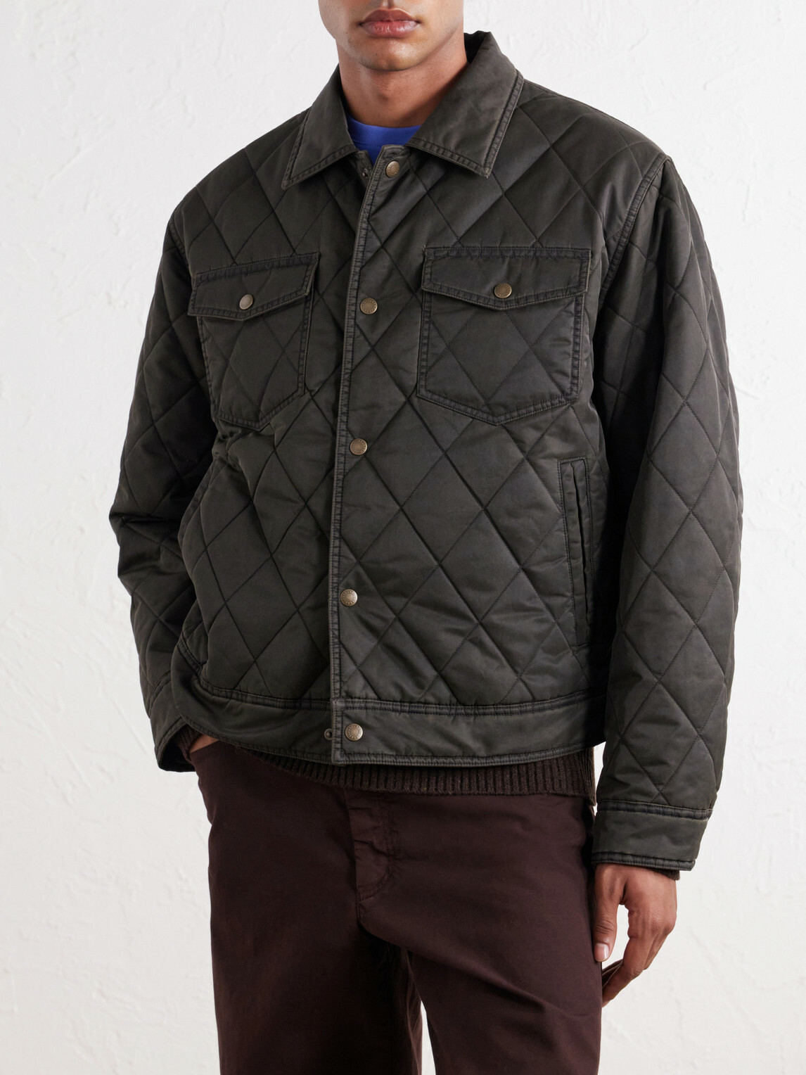 Aimé Leon Dore - Quilted Shell Blouson Jacket - Green