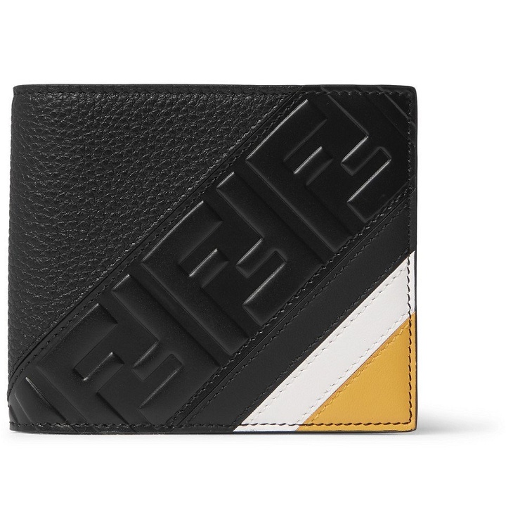 Photo: Fendi - Logo-Embossed Leather Billfold Wallet - Men - Black