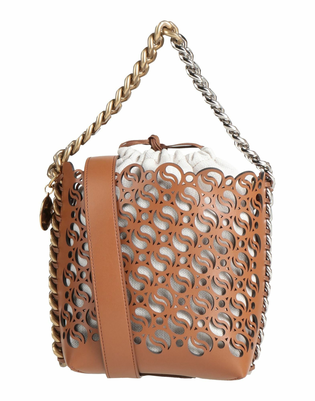 Stella Mccartney Womens Cross-body bag Tan