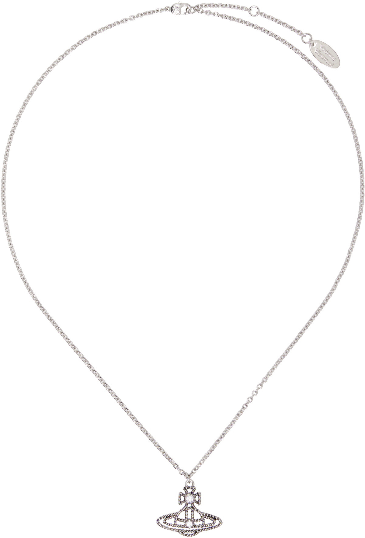 Vivienne Westwood Ismene ネックレス Vivienne Westwood Silver Ismene Drop Pendant Necklace Vivienne