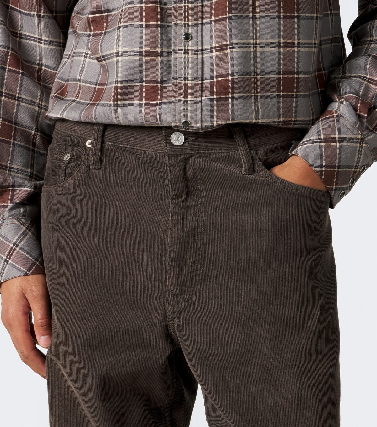 Visvim Fluxus 03 corduroy wide-leg pants