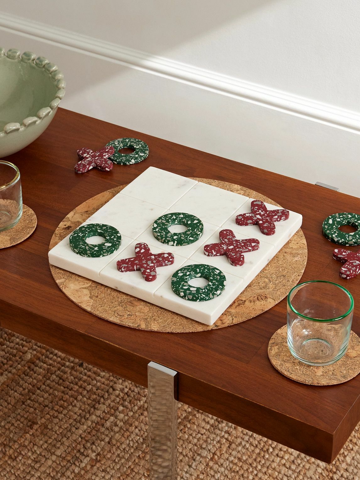 The Conran Shop - Pietra Stone and Marble Naughts and Crosses Set