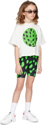 Stella McCartney Kids Black Printed Shorts