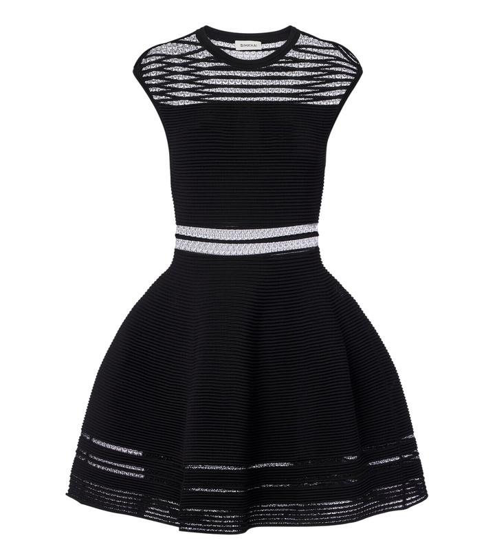 Photo: Simkhai Esri knitted minidress