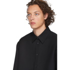 Valentino Black Wool Shirt