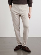 Orlebar Brown - Struma Tapered Cotton-Blend Jersey Sweatpants - Neutrals