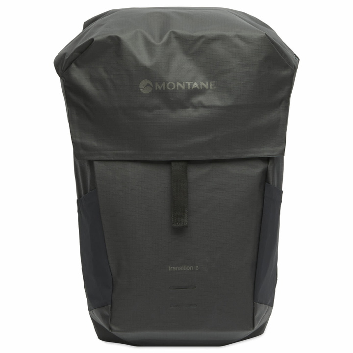 Photo: Montane Men's Transition Backpack 18L in Black 
