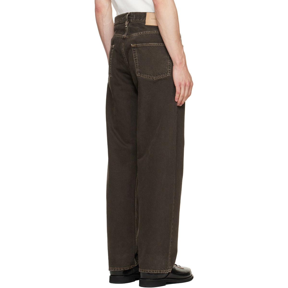 Sunflower Brown Loose Jeans