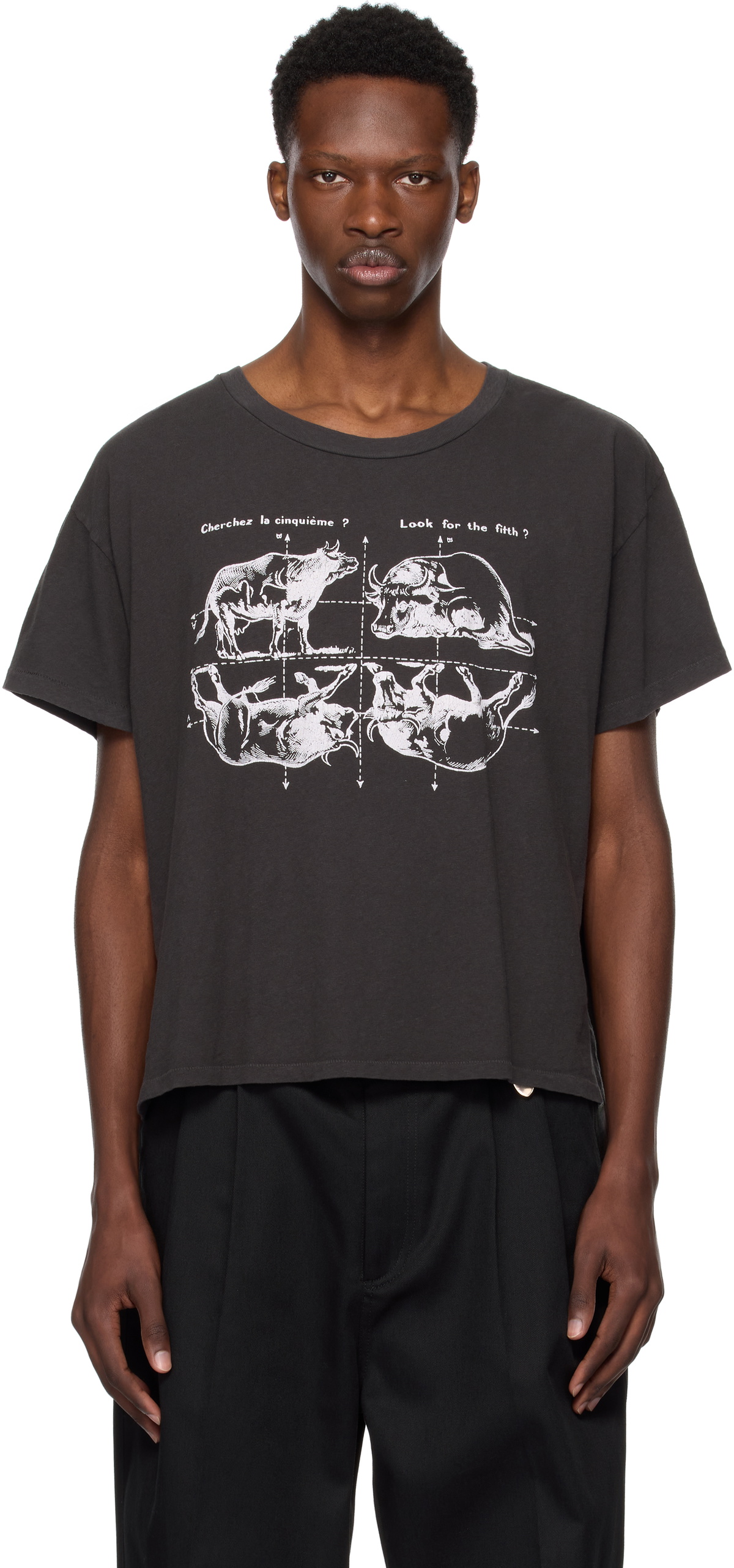 Enfants Riches Déprimés Black 'Look For The Fifth' T-shirt Enfants