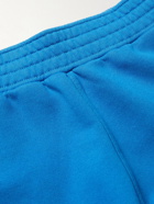 Givenchy - Josh Smith Wide-Leg Logo-Print Cotton-Jersey Shorts - Blue