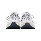 A.P.C. White and Grey Run Around Sneakers