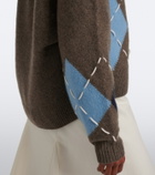 Arch4 Sloane argyle cashmere sweater
