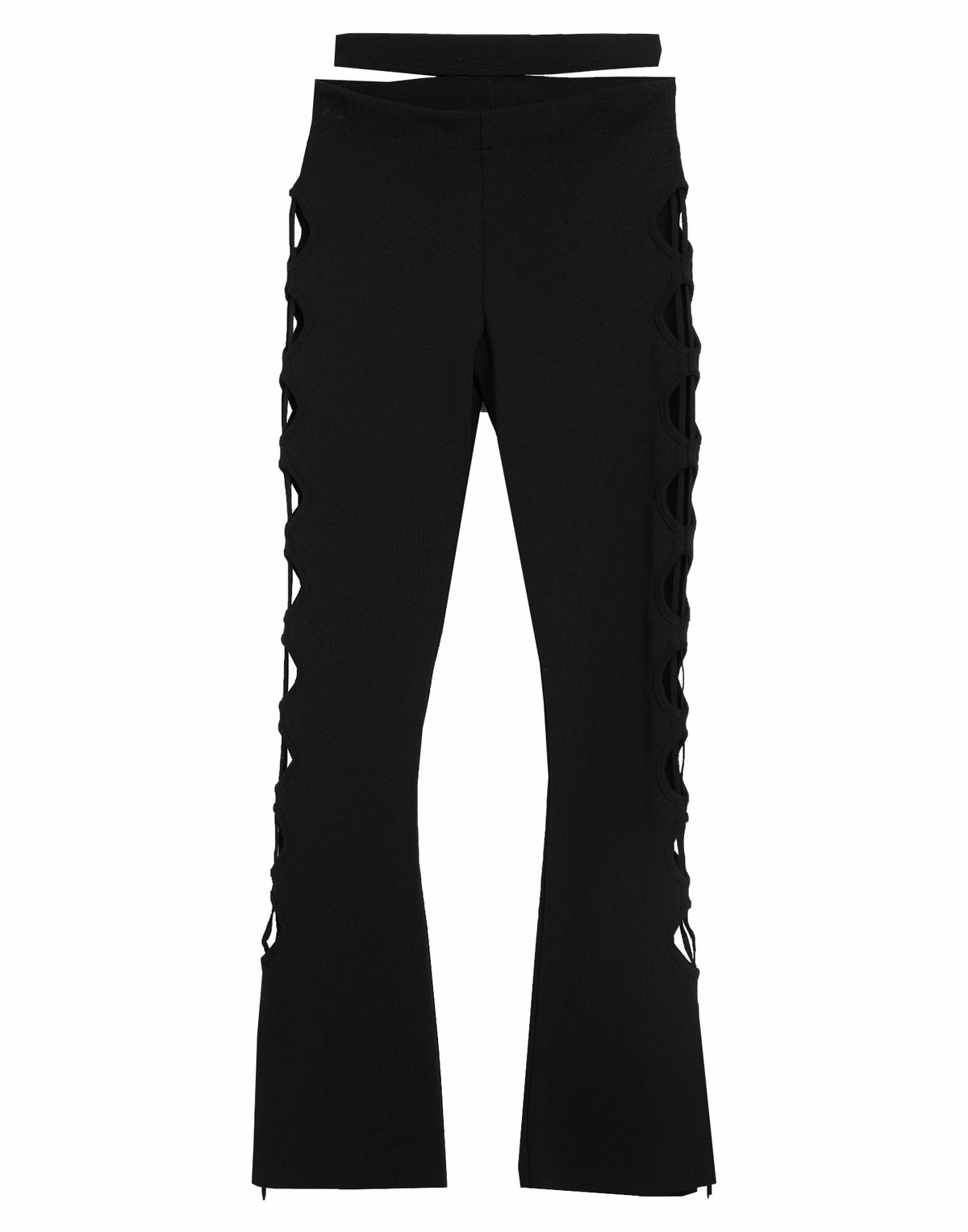 Andreādamo Womens Pants in Black