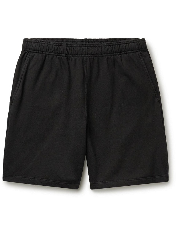 Photo: Save Khaki United - Supima Cotton-Jersey Shorts - Black