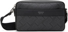 Ferragamo Black & Gray Crossbody Bag