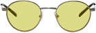 ZAYN x ARNETTE SSENSE Exclusive Silver Zayn Edition 'The Professional' Sunglasses