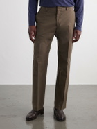 Paul Smith - Straight-Leg Cotton-Twill Chinos - Brown