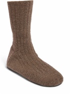 BOTTEGA VENETA - Domenica Wool Blend Knit Sock Boots