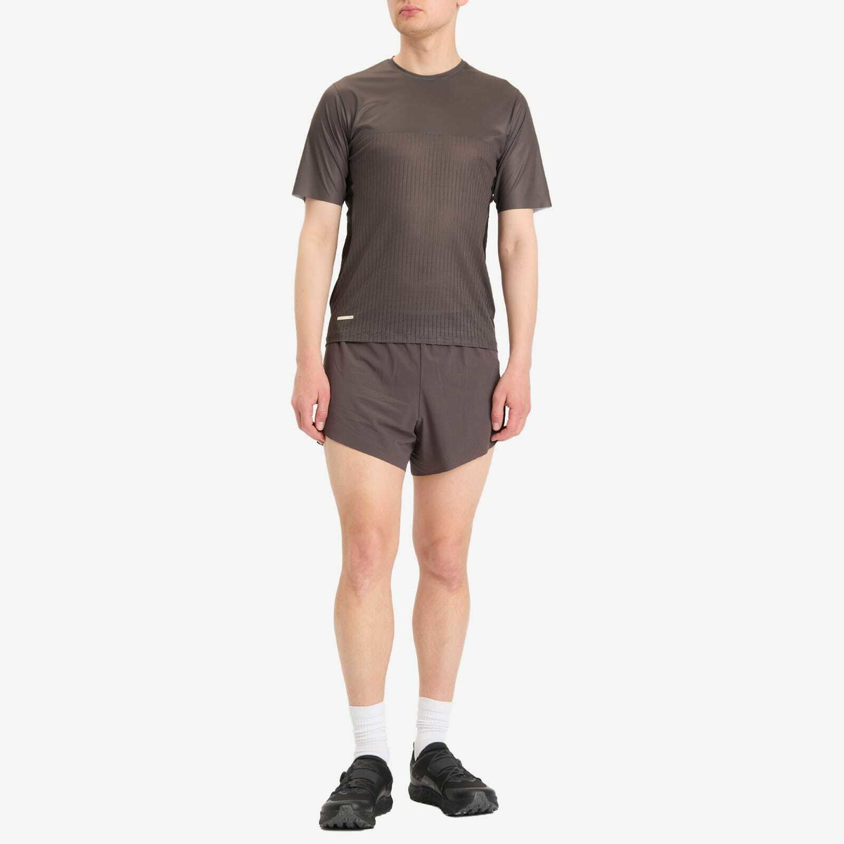 SOAR Men's Hot Weather T-Shirt in Shale/Black