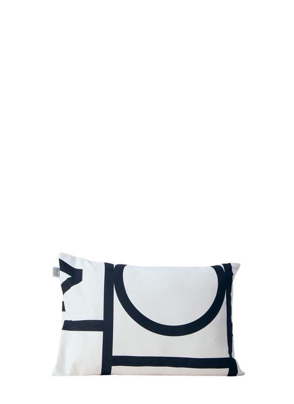 Photo: TOTEME Monogram Pillow