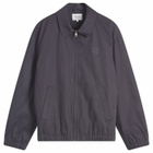 Maison Kitsuné Men's Fox Head Zipped Jacket in Fig