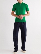 John Smedley - Payton Slim-Fit Merino Wool Polo Shirt - Green