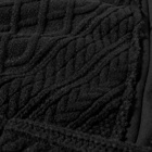 Undercoverism Men's Re-Constructed Cable Knit in Black
