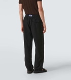 Vilebrequin Pacha linen wide-leg pants