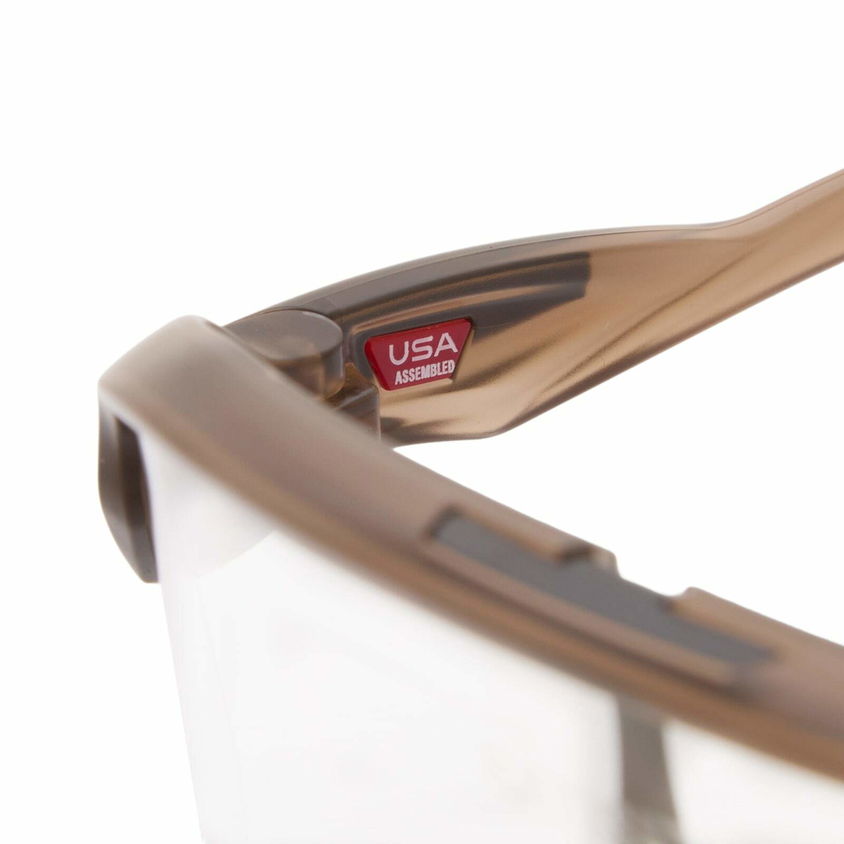 Oakley x Satisfy Stunt Devil Sunglasses in Matte Brown Smoke 