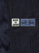 Blue Blue Japan - Cotton-Blend Jacquard Blazer - Blue