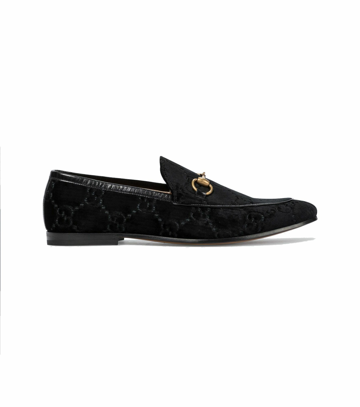 Size 11 men\'s velvet Gucci loafers Gucci Men main image 2