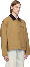 AMBUSH Beige Canvas Work Jacket
