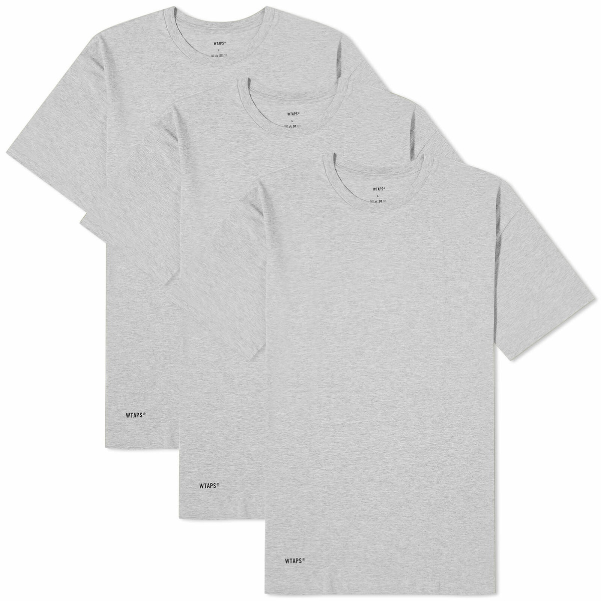 WTAPS Men's 26 Sleeve Tab T-Shirt in Ash Grey WTAPS