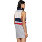 Versace Multicolor Striped Cotton-Jersey Minidress