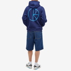 Polar Skate Co. Men's Stroke Logo Dave Hoodie in Dark Blue