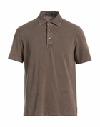 Drumohr Mens Polo shirt Dark in Brown